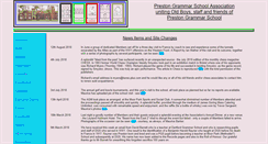 Desktop Screenshot of pgsassociation.org.uk